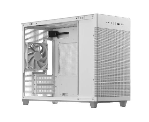 Vỏ Case Mini MicroATX ASUS Prime AP201 MESH WHITE (Matx / USB C/ 33 lit)