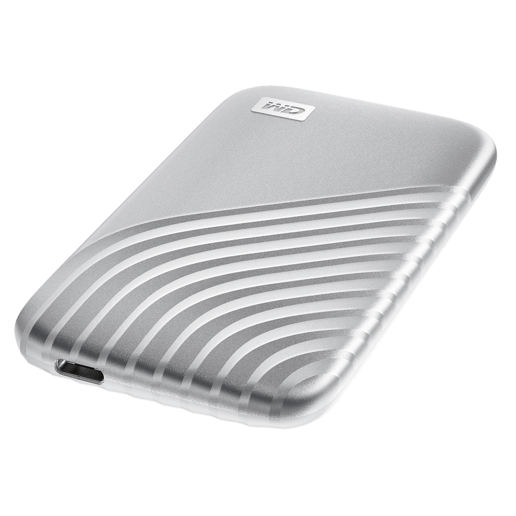 Ổ cứng di động 2TB External SSD Western Digital My Passport USB 3.2 Gen 2 WDBAGF0020BSL-WESN SILVER