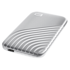 Ổ cứng di động 2TB External SSD Western Digital My Passport USB 3.2 Gen 2 WDBAGF0020BSL-WESN SILVER