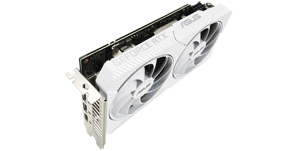 ASUS Dual GeForce RTX 3060 White OC Edition 8GB GDDR6