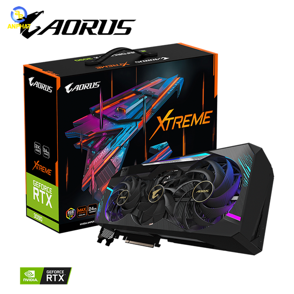 VGA GIGABYTE AORUS GeForce RTX 3090 XTREME 24G - 2ND