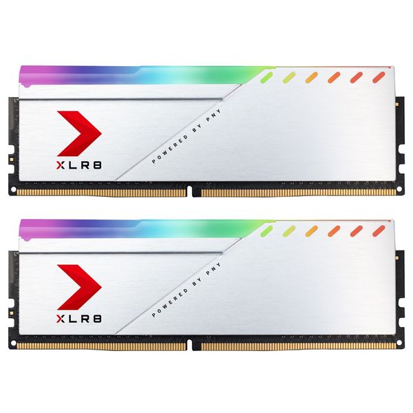 Ram PNY XLR8 RGB Silver 32GB (2x16)  DDR4 3200Mhz | LED RGB