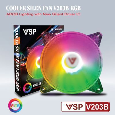 Fan case VSP LED rgb V203