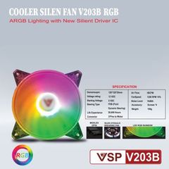 Fan case VSP LED rgb V203