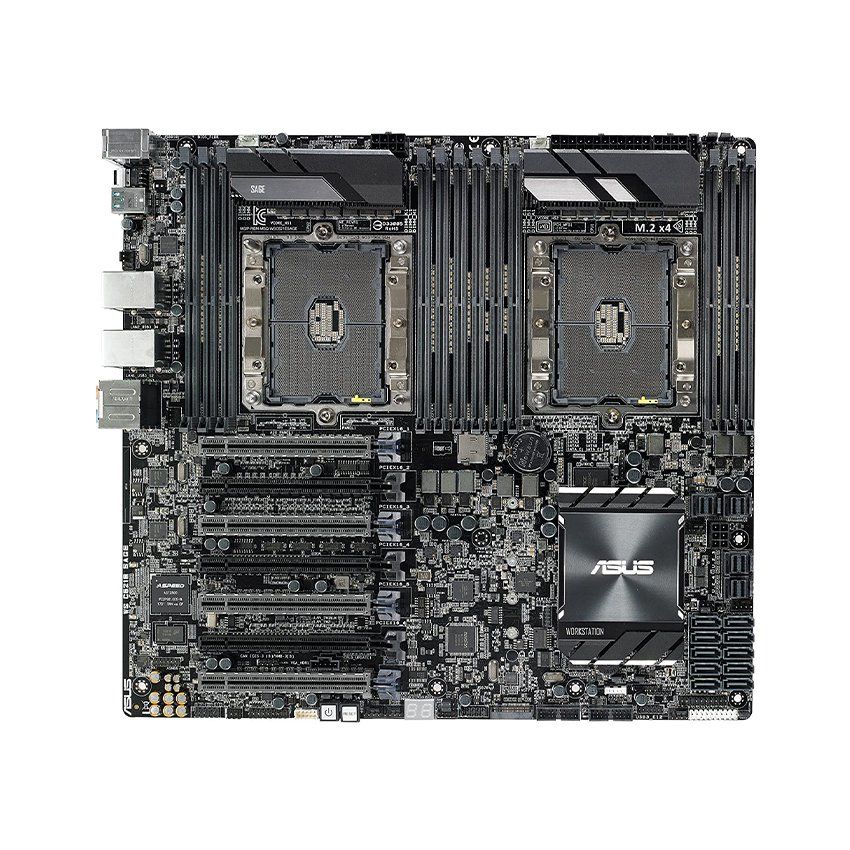 ASUS WS C621E SAGE (Dual CPU Workstations) (Intel C621, LGA 3647, ATX, 8 Khe Cắm Ram DDR4)