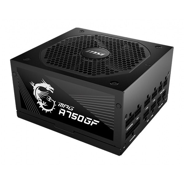 Nguồn MSI MPG A750GF 750W - 80 Plus Gold - Full modular