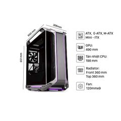 Cooler Master COSMOS C700M White Full Tower Case