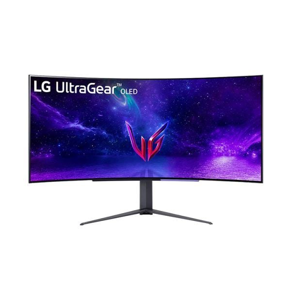 LG UltraGear LG 45GR95QE-B Curved Gaming Monitor – 45 inch WQHD (3440 x 1440) OLED Display, 21:9 Curved (800R), 240Hz, 0.03ms GtG, G-SYNC Compatible