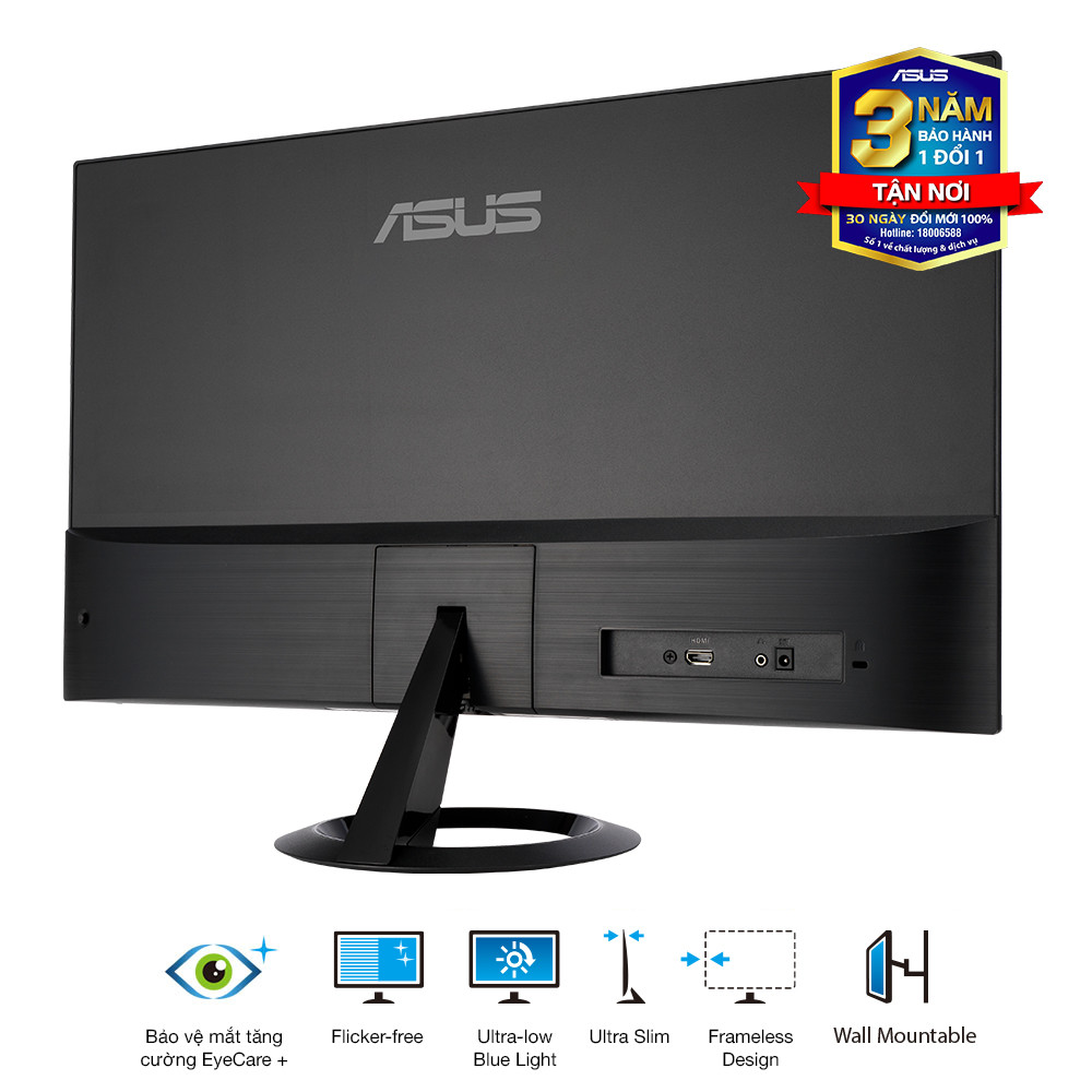 Màn Hình Gaming Asus VZ27EHF Eye Care 27 Inch FHD IPS 100Hz (HDMI)