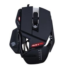 Mad Catz R.A.T. 4+ Gaming Mouse (Black)