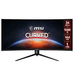 Màn hình gaming MSI Optix MAG342CQR (Màn cong/ 34Inch/ UWQHD (3440x1440)/ 1ms/ 144Hz/ 250cd/m2/ VA)