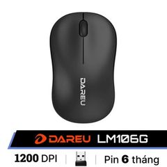 Chuột không dây Dareu LM106G - Black