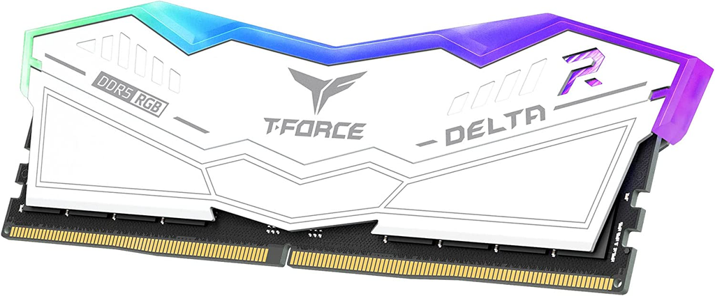 RAM TeamGroup T Force Delta White RGB 32GB (2x16GB) DDR5 5600Mhz