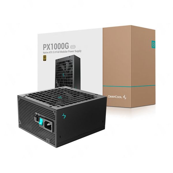 Nguồn máy tính Deepcool PX1000G 80 Plus Gold - PCIE 5.0 ( 1000W )