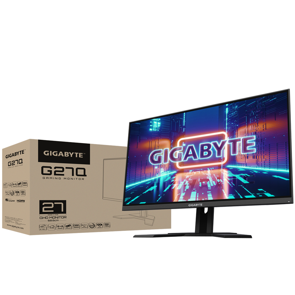 Màn hình Gaming Gigabyte G27Q 27 inch 2K 144Hz IPS