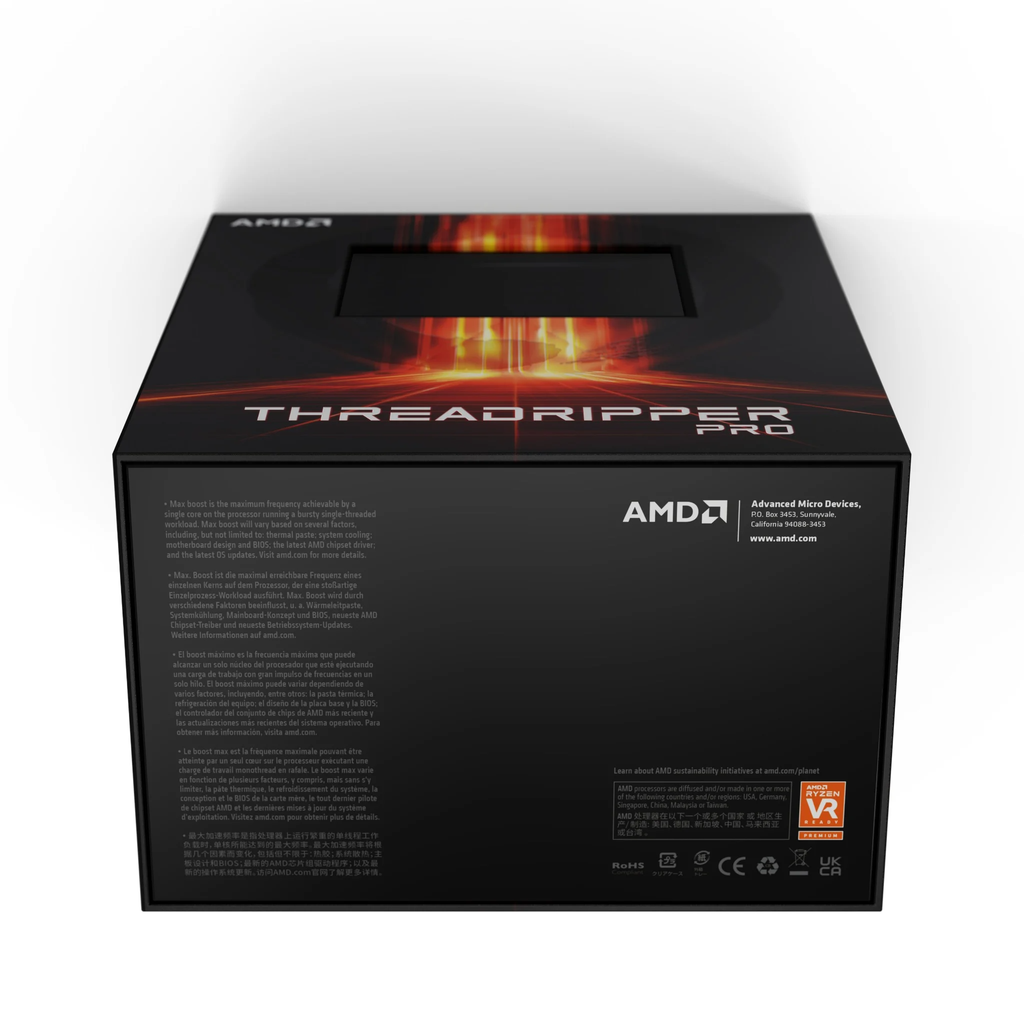 AMD Ryzen Threadripper PRO 5965WX / 3.8GHz Boost 4.5GHz / 24 nhân 48 luồng / 141.5MB / sWRX8