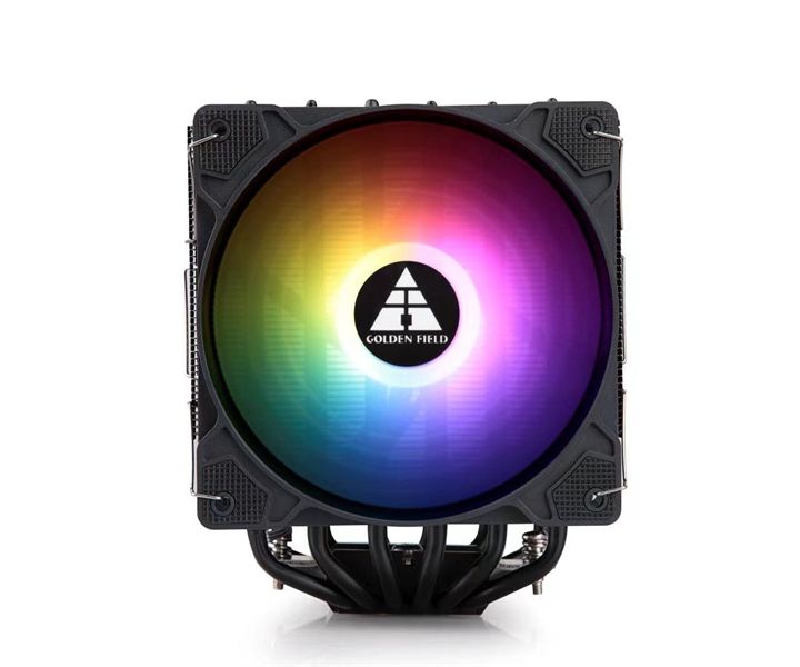 TẢN NHIỆT KHÍ CPU GOLDEN FIELD WIND BLACK 2 FAN LED ARGB SYNC