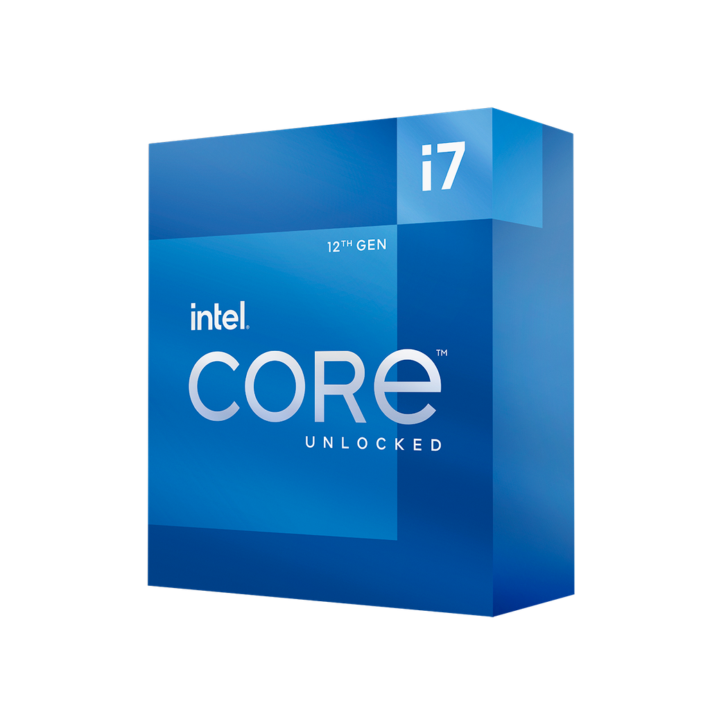 Intel Core i7 12700K / 3.6GHz Turbo 5.0GHz / 12 Nhân 20 Luồng / 25MB / LGA 1700 Box