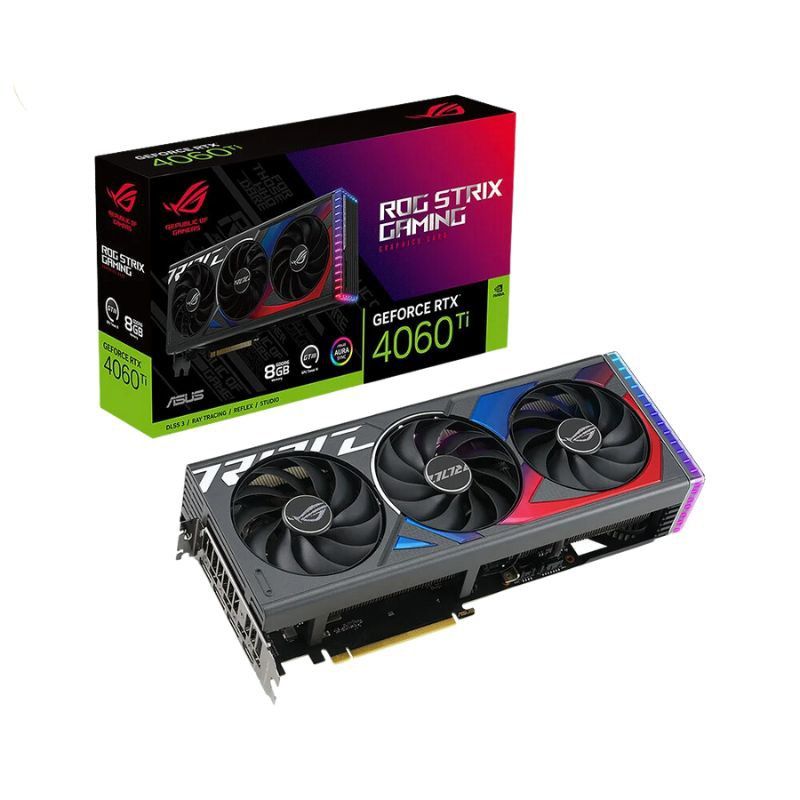 Card Đồ Họa ASUS ROG Strix GeForce RTX 4060 Ti 8GB OC GDDR6