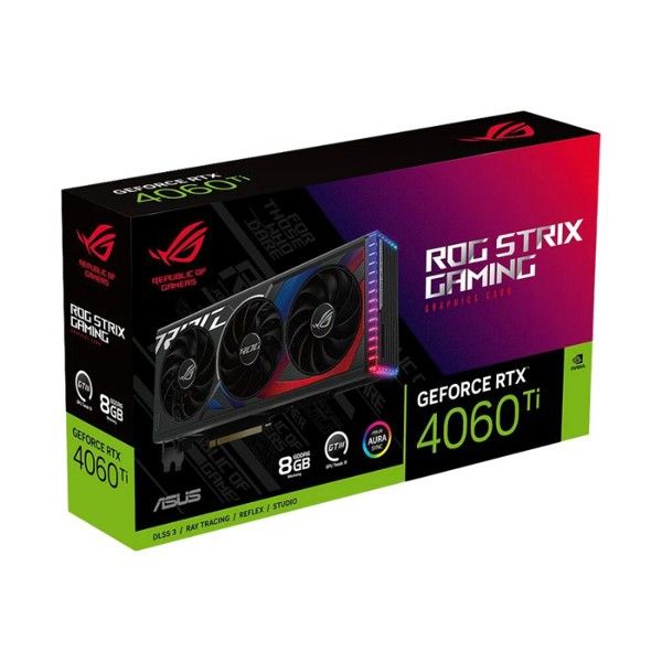 Card Đồ Họa ASUS ROG Strix GeForce RTX 4060 Ti 8GB OC GDDR6