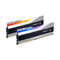 Ram PC G.SKILL Trident Z5 RGB  Silver 64GB 6000MHz DDR5 (32GBx2) White F5-6000J3040G32GX2-TZ5RS