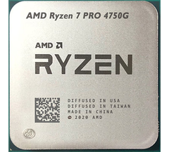 AMD Ryzen 7 PRO 4750G MPK (3.6 GHz turbo upto 4.4GHz / 12MB / 8 Cores, 16 Threads / 65W / Socket AM4)