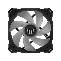 QUẠT TẢN NHIỆT - ASUS TUF GAMING TF120 BLACK ARGB 3IN1 ( bộ 3 fan kèm hub )