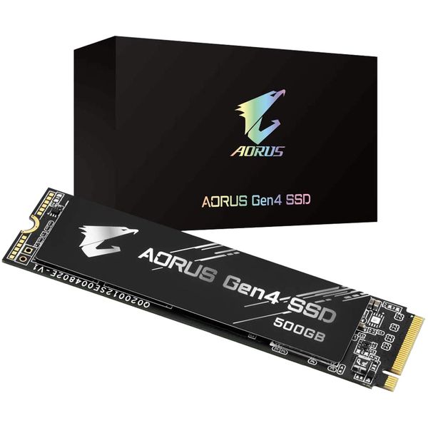 Gigabyte Aorus 500GB PCIe Gen4 x4 NVMe M.2 GP-AG4500G