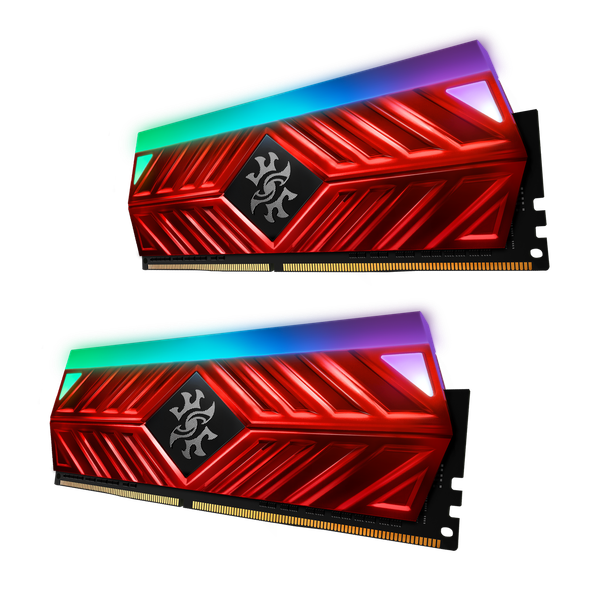 Adata Xpg Spectrix D41 Red RGB 16GB (2 X 8GB) DDR4 3200