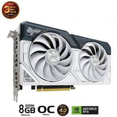 Card Màn Hình ASUS Dual GeForce RTX 4060 White OC 8GB GDDR6