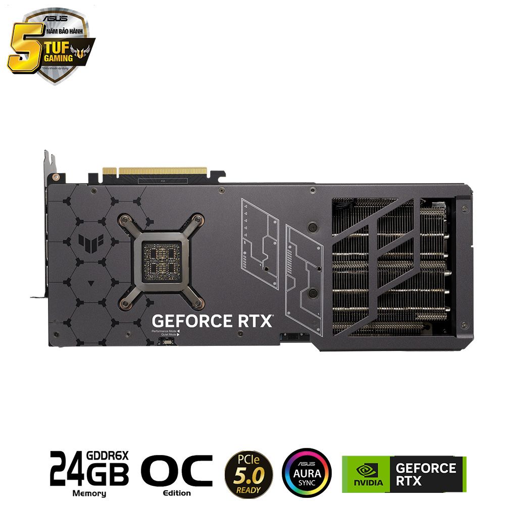 Card màn hình ASUS TUF RTX 4090 O24G GAMING PCIe 5.0 24GB GDDR6X Aura Sync