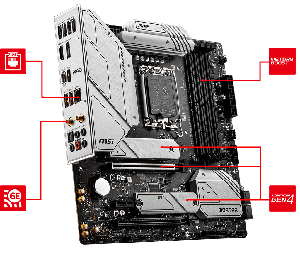 Mainboard MSI MAG B660M MORTAR WIFI DDR5