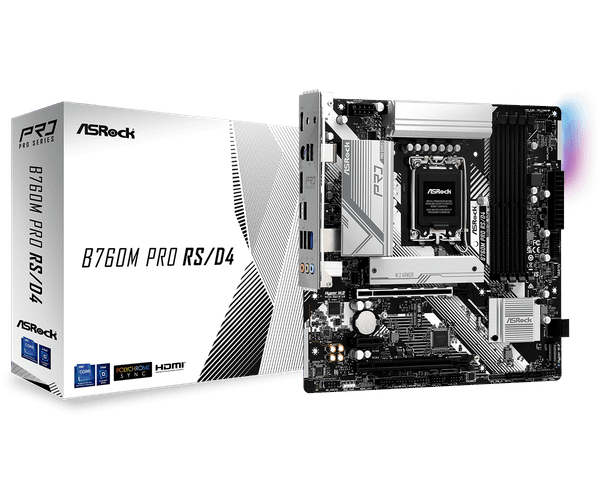 Mainboard ASROCK B760M Pro RS/D4