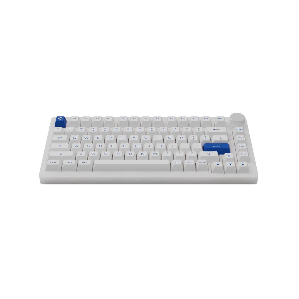 AKKO PC75B Plus /  Blue on White