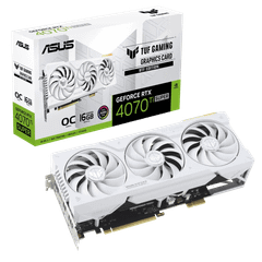 VGA ASUS TUF Gaming GeForce RTX™ 4070 Ti SUPER BTF White OC Edition 16GB GDDR6X