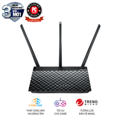 Bộ định tuyến WiFi 5 ASUS RT-AC53 Chuẩn AC750