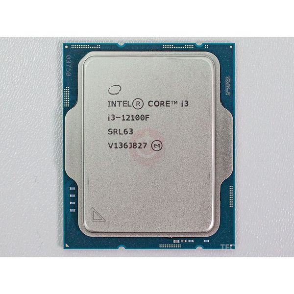 Intel Core i3 12100F Tray  / 3.3GHz Turbo 4.3GHz / 4 Nhân 8 Luồng / 12MB / LGA 1700
