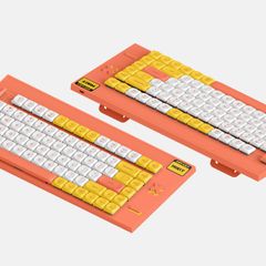 Bàn Phím Cơ MIKIT CL80 MARMALADE Pink Mini  switch RGB