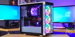 Corsair 465X RGB Tempered Glass – White – Mid Tower