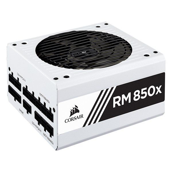 Nguồn máy tính Corsair RM850x  80 Plus Gold - Full Modul - Màu trắng