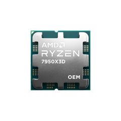 AMD Ryzen 9 7950X3D TRAY 16 Cores 32 Threads