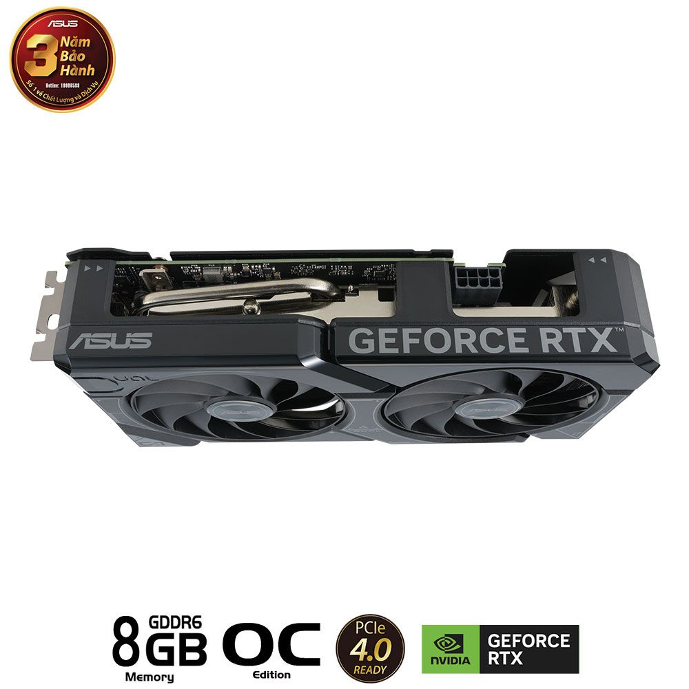 ASUS Dual GeForce RTX 4060 Ti OC Edition 08GB GDDR6X