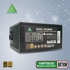 NGUỒN VSPTECH BR-700W 80 PLUS BRONZE