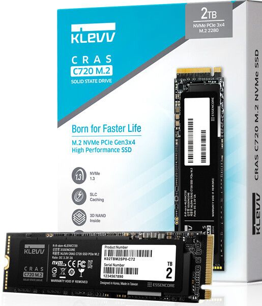 SSD Cras C720 256G m2 NVME Gen 3x4