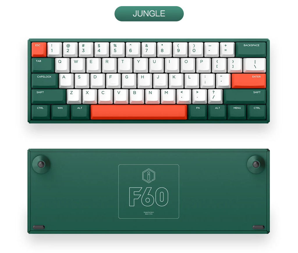 Bàn phím cơ IQUNIX F60 Jungle Mystery RGB