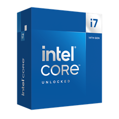 Bộ vi xử lý Intel Core i7 14700K / Turbo up to 5.6GHz / 20 Nhân 28 Luồng / 33MB / LGA 1700 Box chính hãng