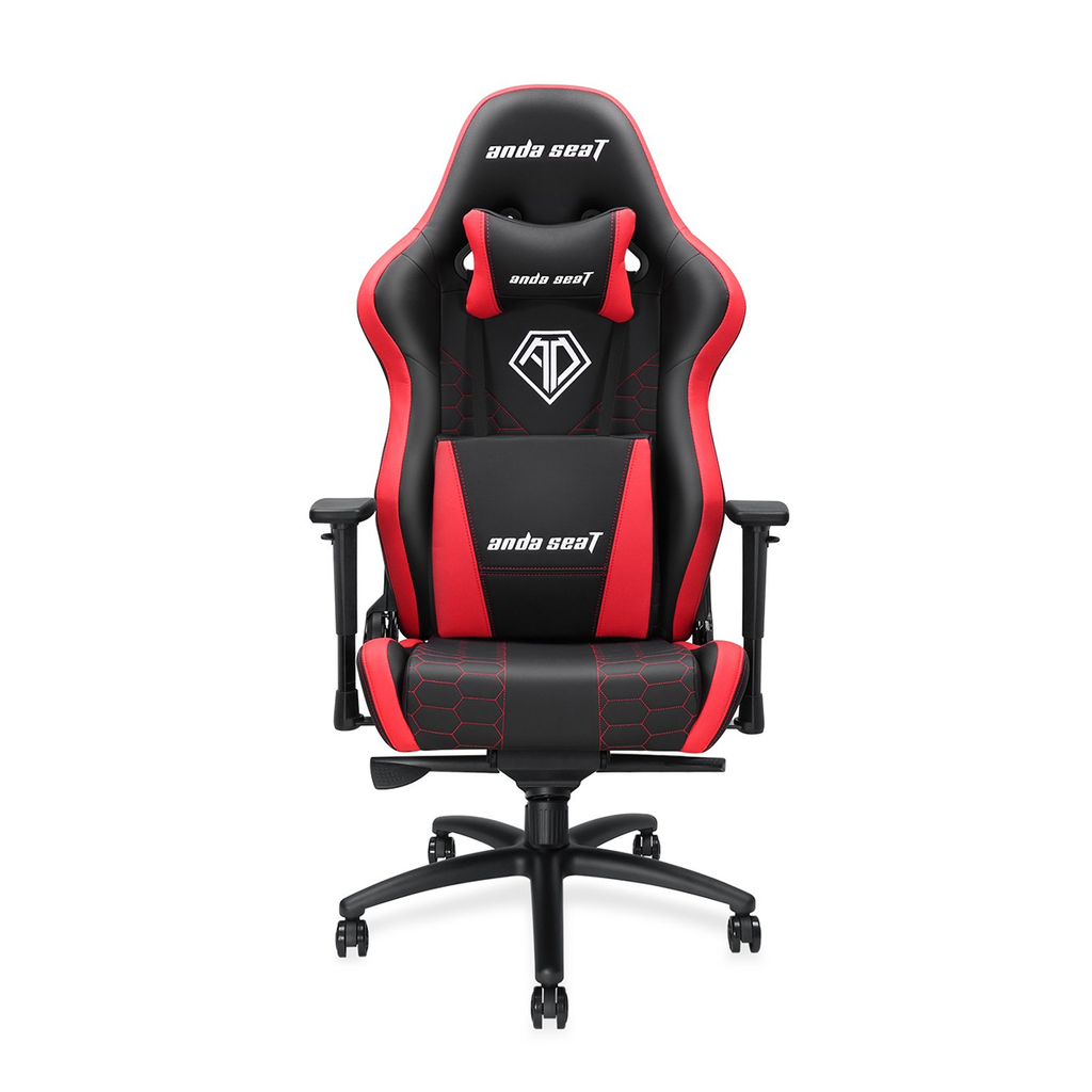 Anda Seat Spirit King Black/Red – Full Pvc Leather 4D Armrest Gaming Chair