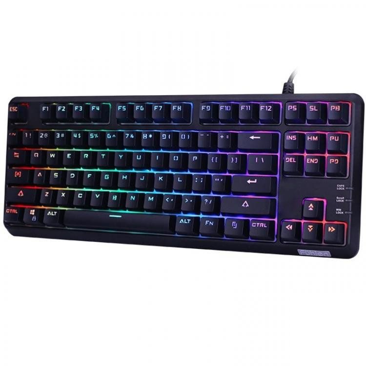 Bàn phím cơ Fuhlen M87s RGB Mechanical Blue/Red Switch