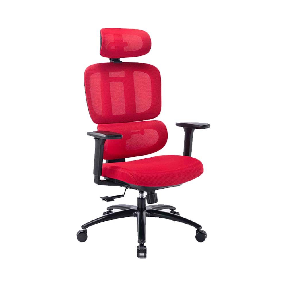 Ghế công thái học ergonomic WARRIOR – Hero series – WEC509 BLACK-RED