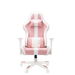 WARRIOR GAMING CHAIR - Raider Series - WGC206 Plus -White & Pink